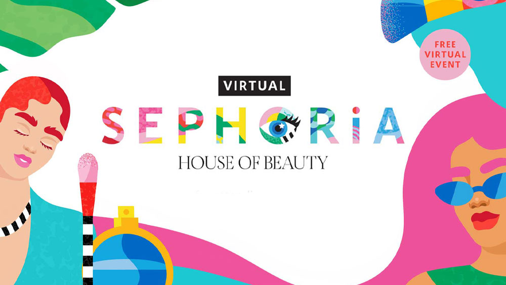 Sephoria House of Beauty virtual event graphic