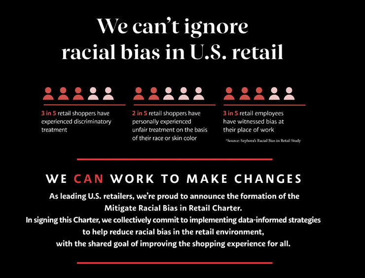 NY Times Ad, we can't ignore racial bias in U.S. retail