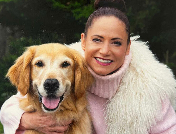 Alison and her Dog