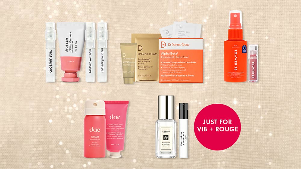 Sephora Birthday Gift Collage