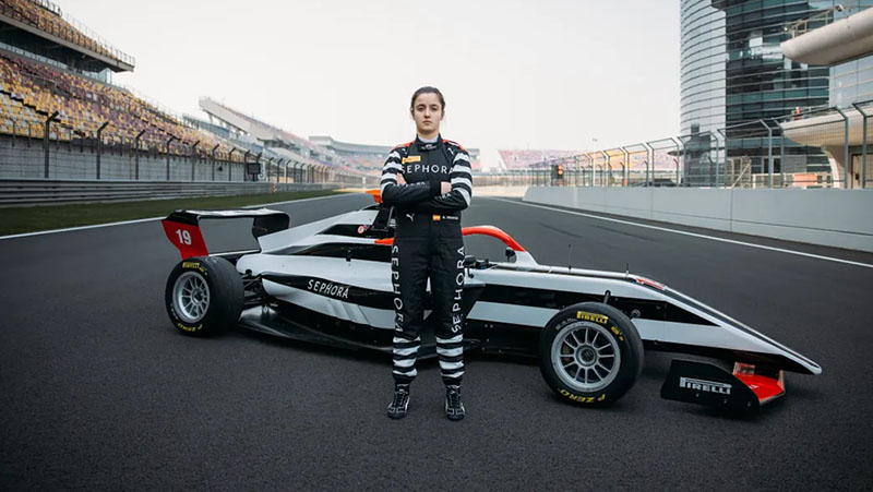 F1 Car and Driver