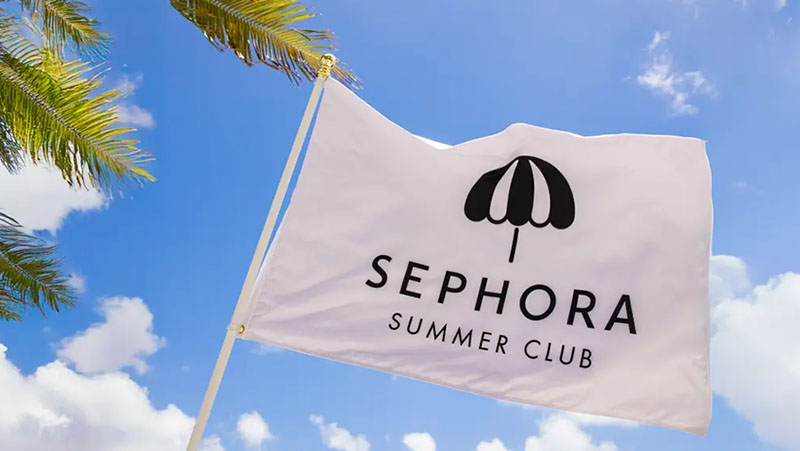 sephora summer club flag